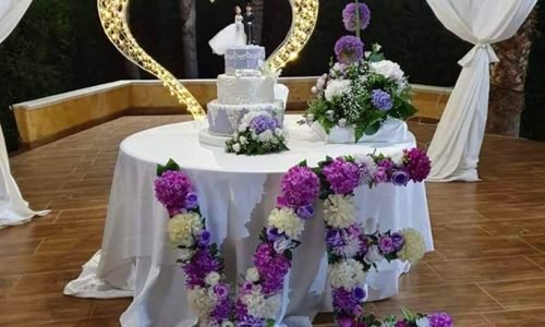 cuore luminoso decorazione per matrimoni